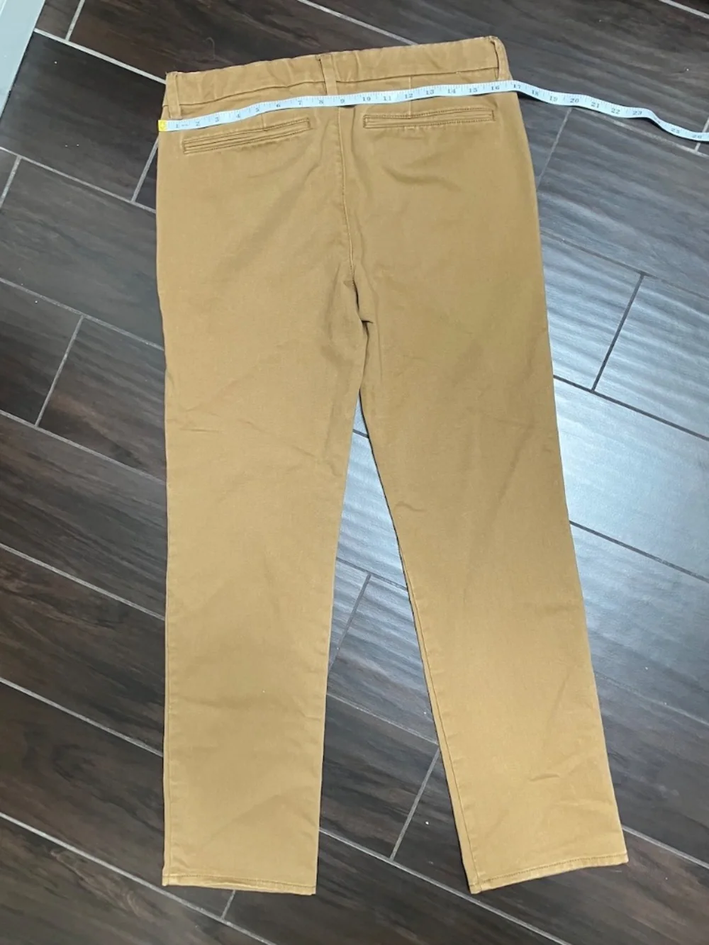 GAP Kids Boys - Size 18 Husky- Khaki Chino Pants Husky Stretch Tan